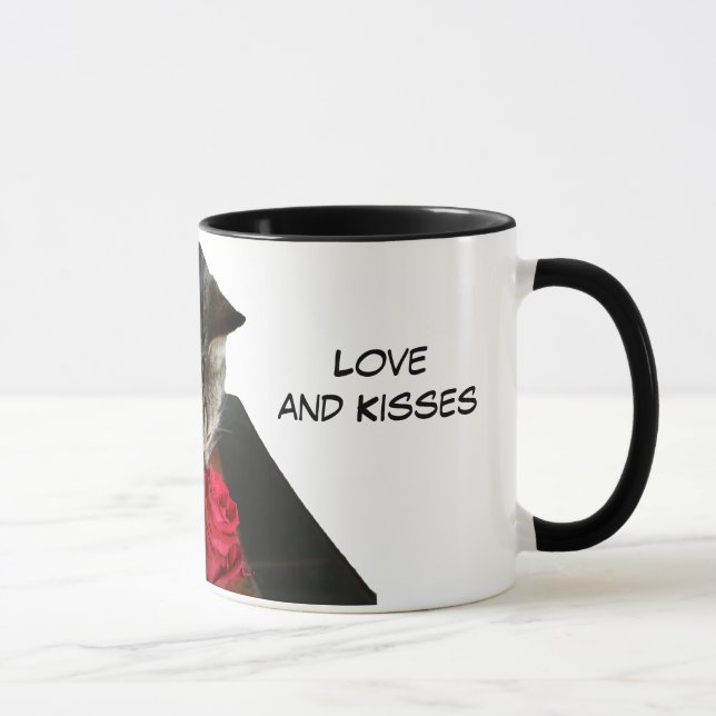 Kitty-Rosen-Tasse Tasse (Rechts)