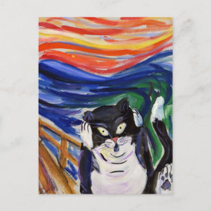 Kitty Scree Postkarte