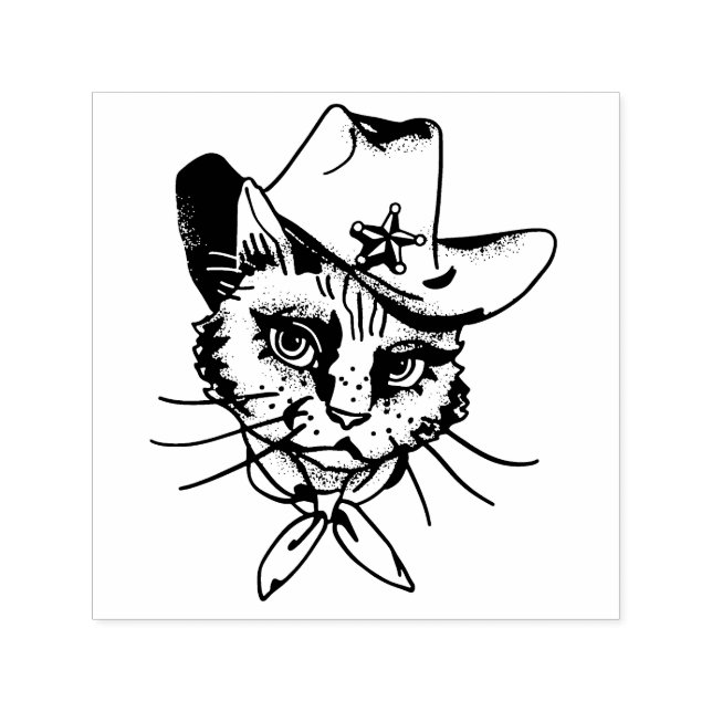 Kitty Self-inking Stamp Permastempel (Design)