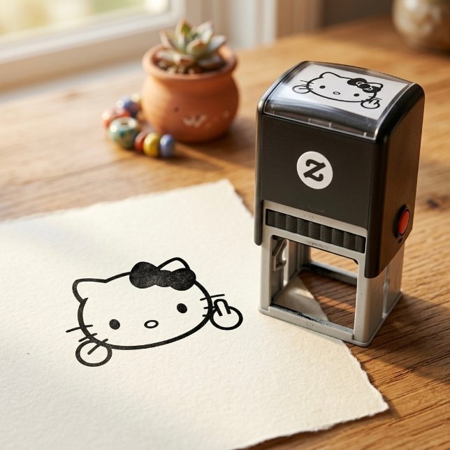 Kitty Self-inking Stamp Permastempel (Von Creator hochgeladen)