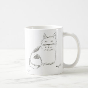 Kitty Sketch Tasse