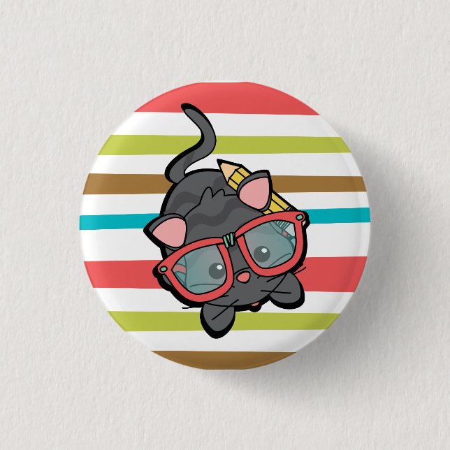 Kitty Smarty Button (Vorderseite)