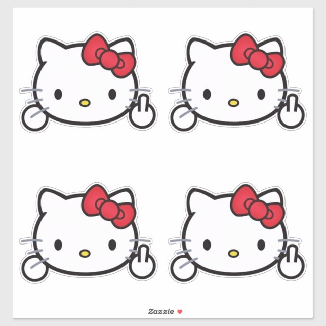 Kitty Sticker (Blatt)