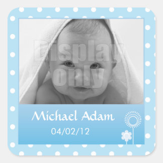 Kitty - sticker bleu