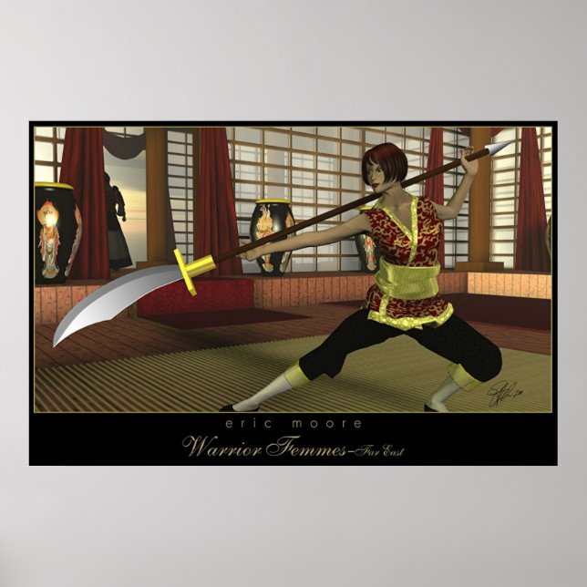 Kitty Su Qwan-Dancing-Rose Poster (Vorne)