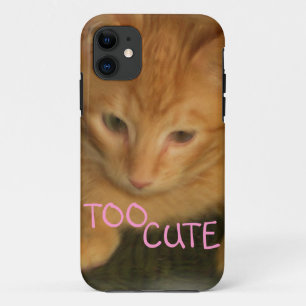Kitty "too NIEDLICH" iPhone 5G/4GS Case ID