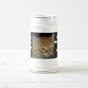 Kitty "TYP, DIESER BROH, ES IST BLOWIN' MEIN MIND" Bierglas