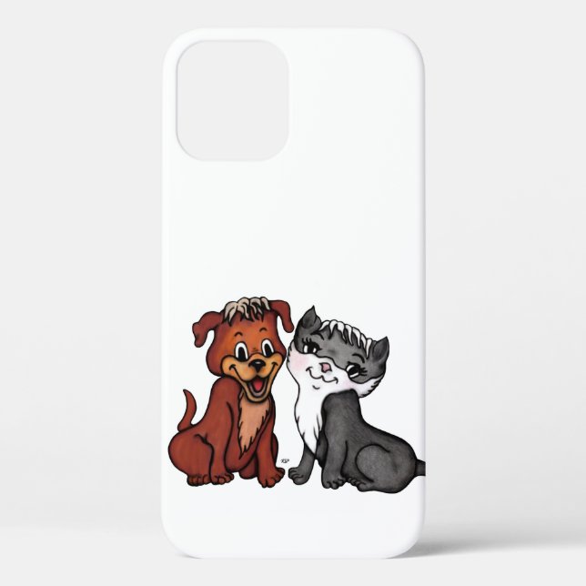 Kitty und Puppy Case-Mate iPhone Hülle (Rückseite)