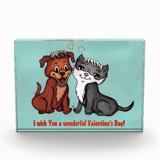 Kitty und Puppy Fotoblock (Vorderseite)