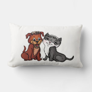 Kitty und Puppy Lendenkissen