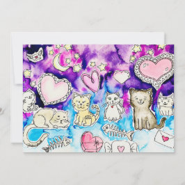 Kitty Valentine Einladung
