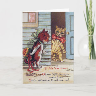 Kitty Valentine, Louis Wain Karte