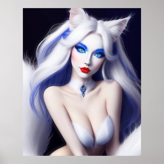 KITTY WAIFU 01 POSTER (Vorne)
