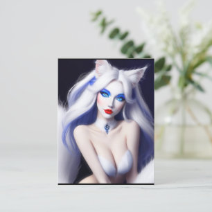 KITTY WAIFU 01 POSTKARTE