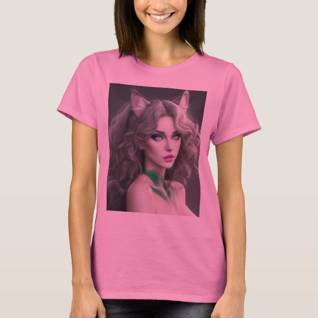 KITTY WAIFU 02 T-Shirt (Vorderseite)