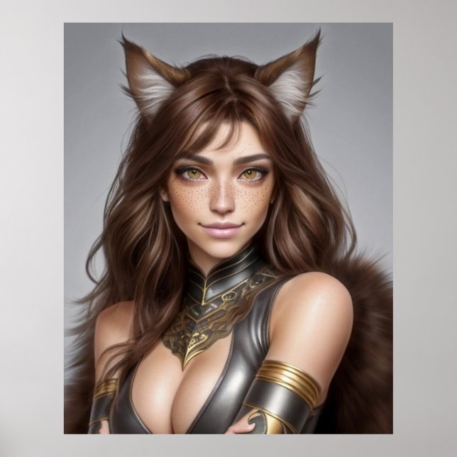 KITTY WAIFU 08 POSTER (Vorne)