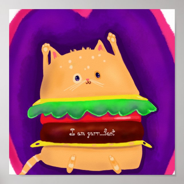 Kittyburger Poster (Vorne)