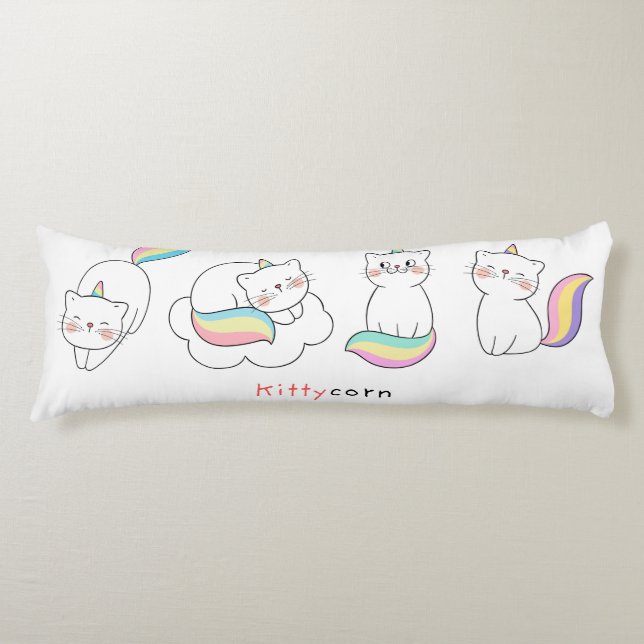 Kittycorn Seitenschläferkissen (Vorderseite)