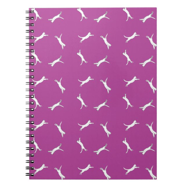 Kittyrun magenta notizblock (Vorderseite)