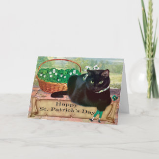 Kitty's St. Paddy's Day Grußkarte Karte