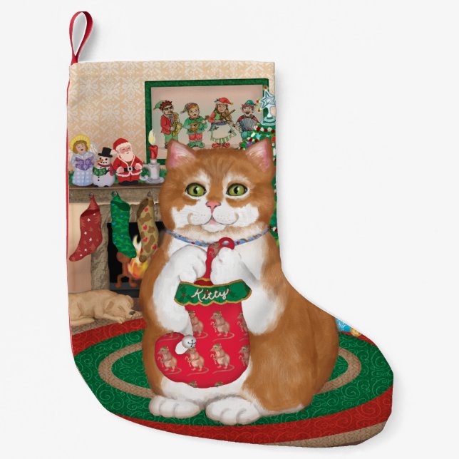 Kitty's Weihnachts-Strumpf Kleiner Weihnachtsstrumpf (Vorderseite)