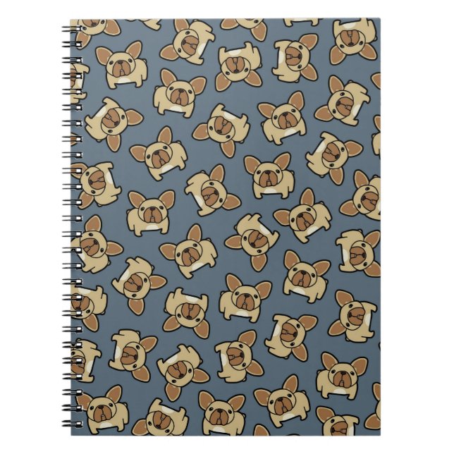 Kitz Frenchie Notizblock (Vorderseite)