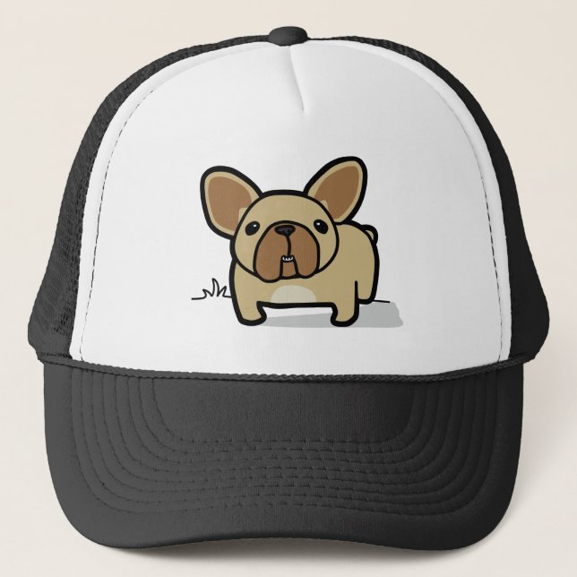 Kitz Frenchie Truckerkappe (Vorderseite)