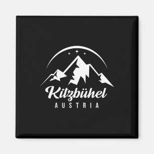 Kitzbühel Austria Ski Resort Skifahren Snowboarden Magnet
