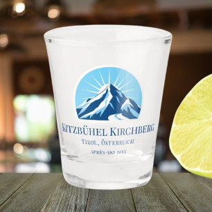 Kitzbühel Kirchberg Österreich Skigebiet Showglass Schnapsglas