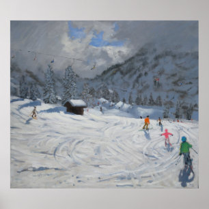 Kitzbühel Österreich 2008 Poster