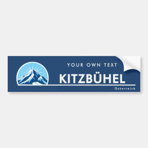 Kitzbühel Österreich Berg Aufkleber Autoaufkleber