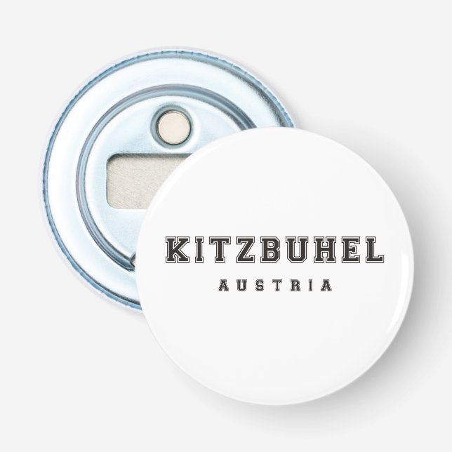 Kitzbuhel Österreich Flaschenöffner (Vorderseite)