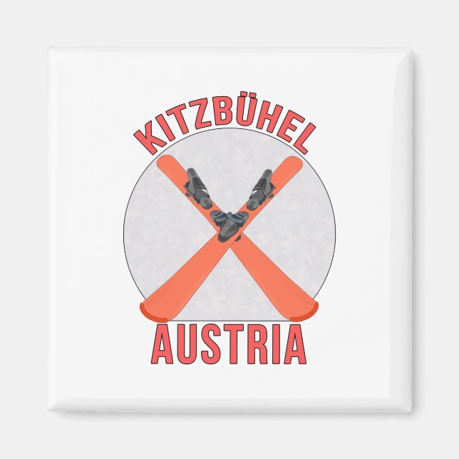 Kitzbühel, Österreich Magnet (Vorne)