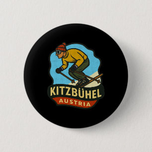 Kitzbühel Österreich Skifahren  Button