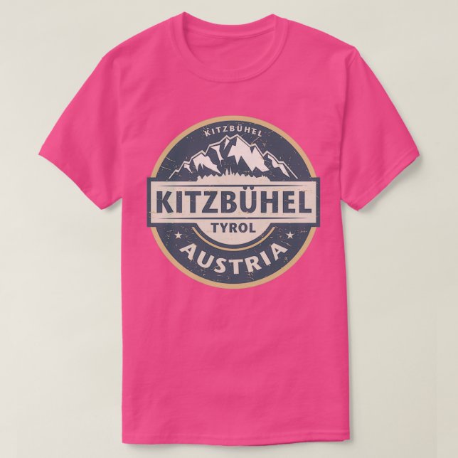 Kitzbuhel Österreich T-Shirt (Design vorne)