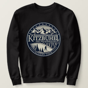Kitzbühel Stadt Österreich SKI Feriengeschenke Sweatshirt