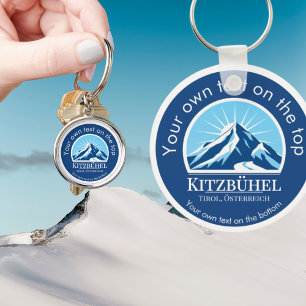 Kitzbühel Tirol Österreich Skigebiet Österreich Schlüsselanhänger