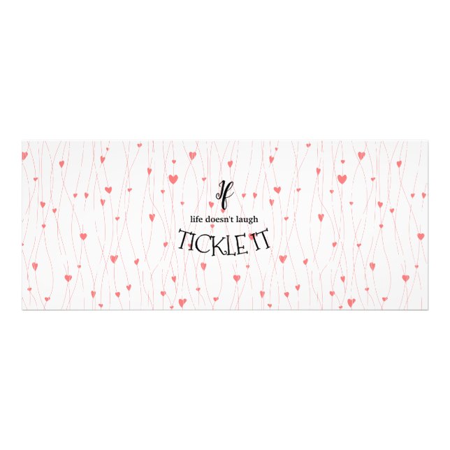 Kitzeln Fotodruck (Vorne)