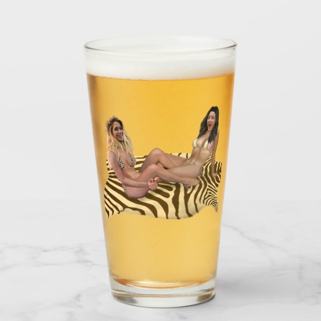 KITZELRINGEN MIT MÄDCHEN GLAS (Vorne (Gefüllt))
