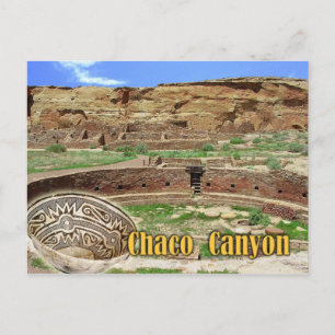 Kiva bei Chetro Ketl, Chaco Canyon, New Mexico Postkarte