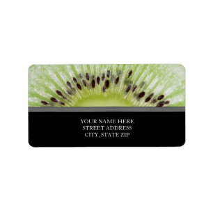 Kiwi-Adressen-Etiketten Adressaufkleber