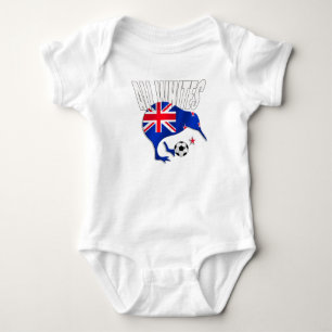 Kiwi alle Weißlogo-Shirts und -geschenke Baby Strampler