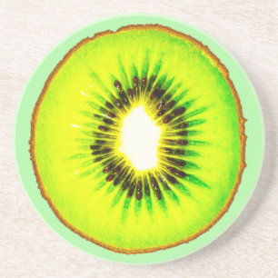 Kiwi anpassbar getränkeuntersetzer