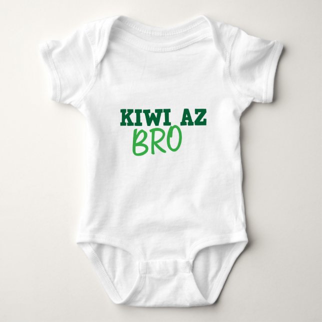 KIWI AZ BRO BABY STRAMPLER (Vorderseite)