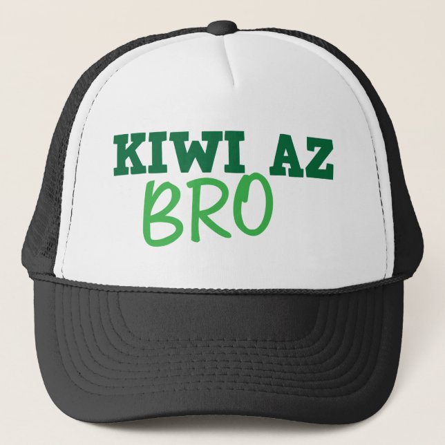 KIWI Az BRO (Neuseeland) Truckerkappe (Vorderseite)