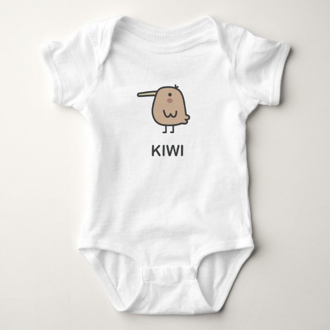 Kiwi Baby Strampler (Vorderseite)