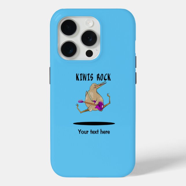 Kiwi Bass Guitar Case-Mate iPhone Hülle (Rückseite)