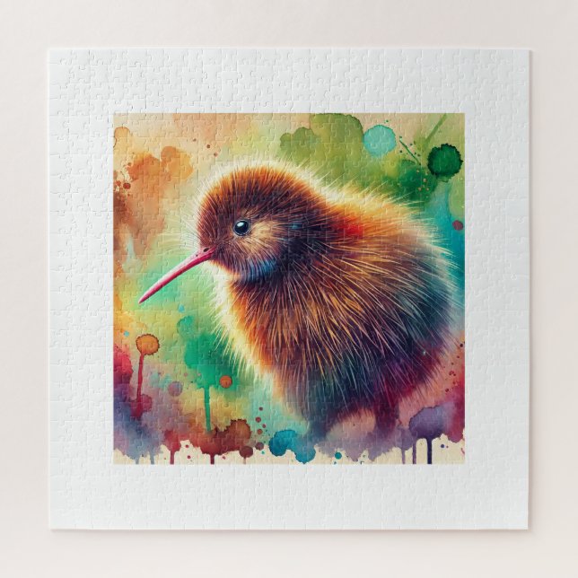 Kiwi Bird 010924AREF107 - Watercolor (Vertikal)