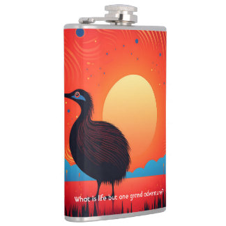 Kiwi Bird bei Twilight Flachmann