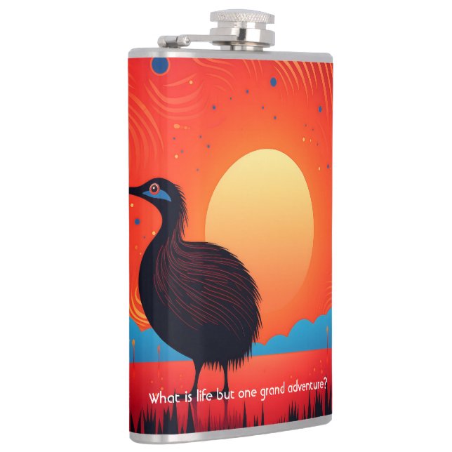Kiwi Bird bei Twilight Flachmann (Rechts)